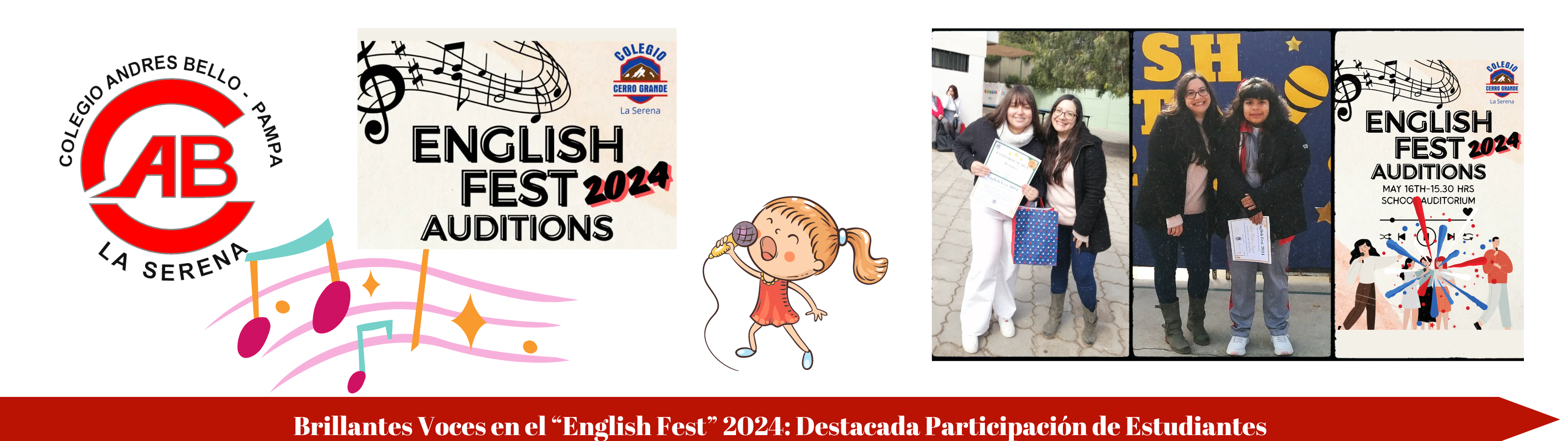 Brillantes Voces en el “English Fest” 2024: Destacada…